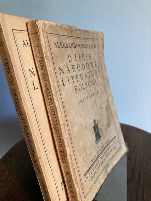 Aleksander Brückner: Dzieje narodowej literatury polskiej 1924